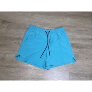 Nike Unlimited Dri-FIT 5" Mens Sz M Unlined Running Shorts Teal Blue DV9336-345